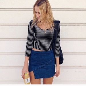 Brandy Melville Asymmetrical Skirt
